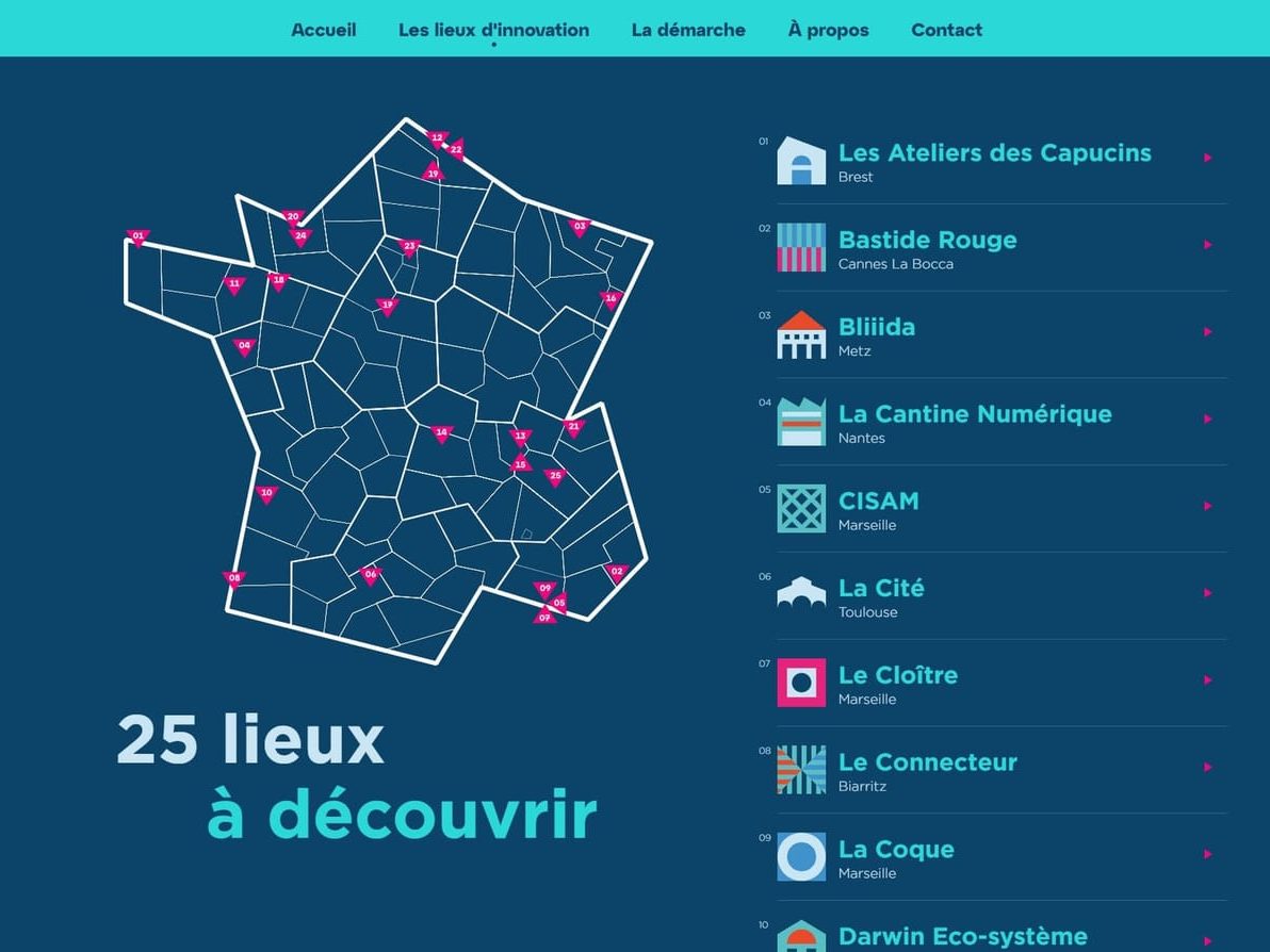 25 Lieux Innovation